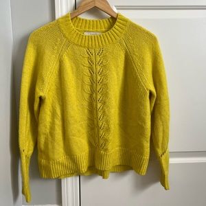 LOFT Sweater (Yellow)